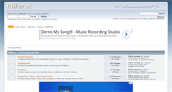 Desktop Screenshot of phperos.net